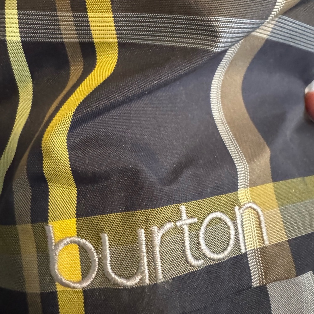 Burton Women Ski/Snowboarding Jacket - Black and Yellow - Picture 7 of 7